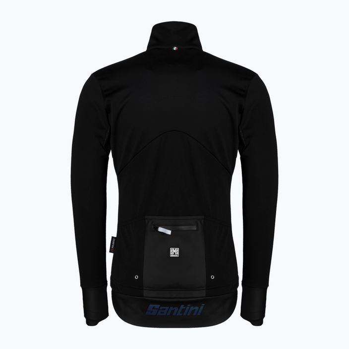 Men's Santini Vega Extreme cycling jacket black 2W50775VEGAXNE 2