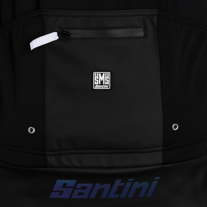 Men's Santini Vega Extreme cycling jacket black 2W50775VEGAXNE 3