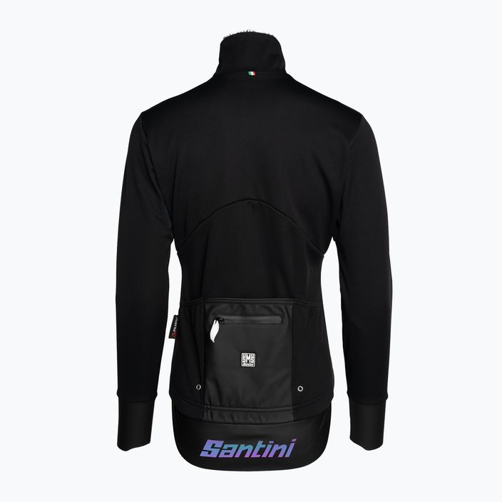 Women's Santini Vega Xtreme cycling jacket black 2W51775VEGAX NE 2