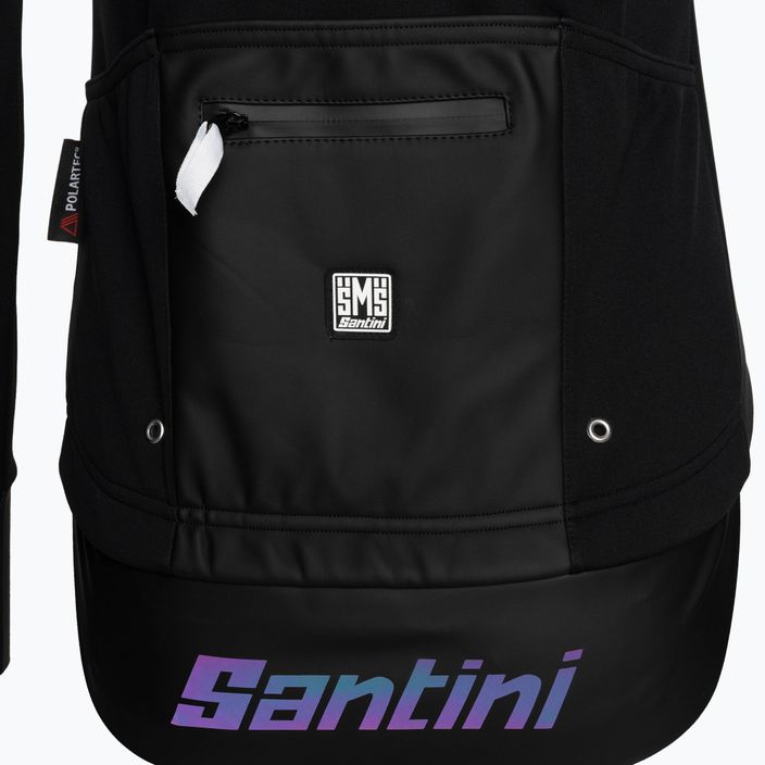 Women's Santini Vega Xtreme cycling jacket black 2W51775VEGAX NE 5