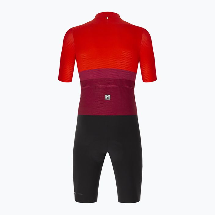 Santini Redux Istinto men's cycling suit black-red 2S769C3REDUXISTINES 2