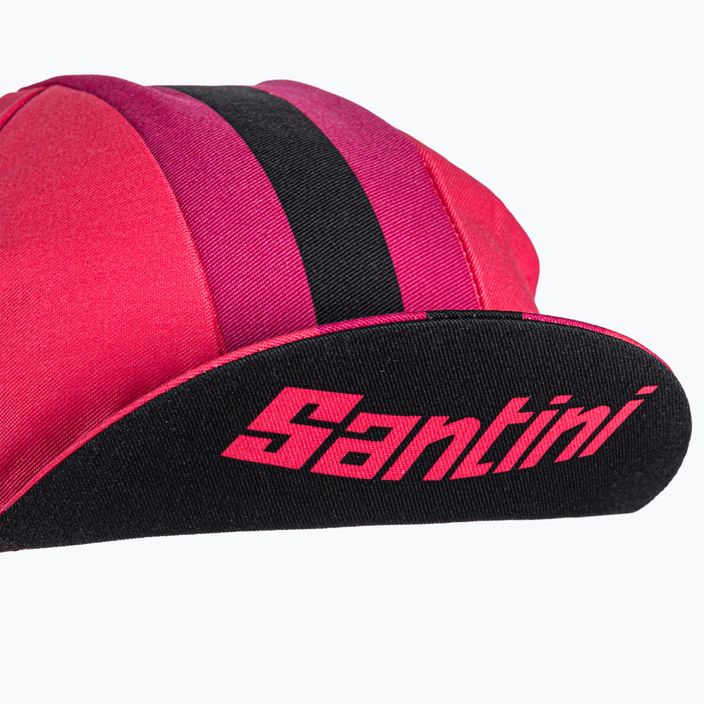 Santini Bengal red under-helmet cycling cap 2S460COTBENGRSUNI 6