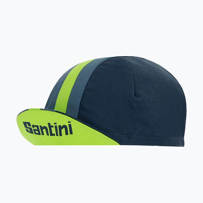 Santini Bengal green under-helmet cycling cap 2S460COTBENGVFUNI 9