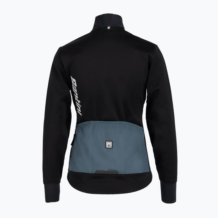 Women's Santini Vega Absolute cycling jacket black 3W51775VEGAABST 2