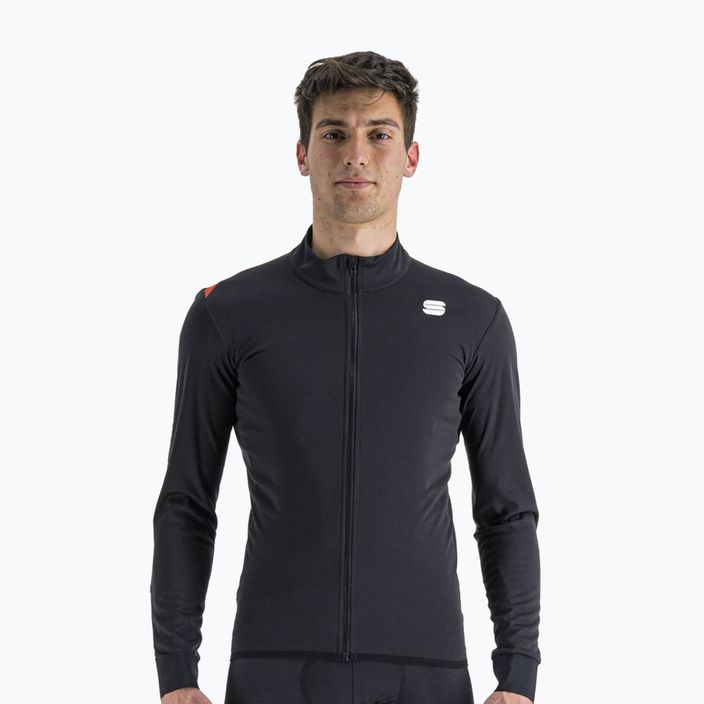 Men's Sportful Fiandre Light No Rain cycling jacket black 1120021.002 3