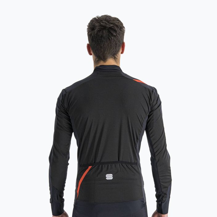 Men's Sportful Fiandre Light No Rain cycling jacket black 1120021.002 4