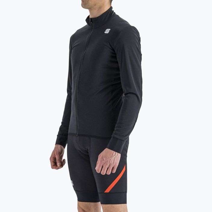 Men's Sportful Fiandre Light No Rain cycling jacket black 1120021.002 5
