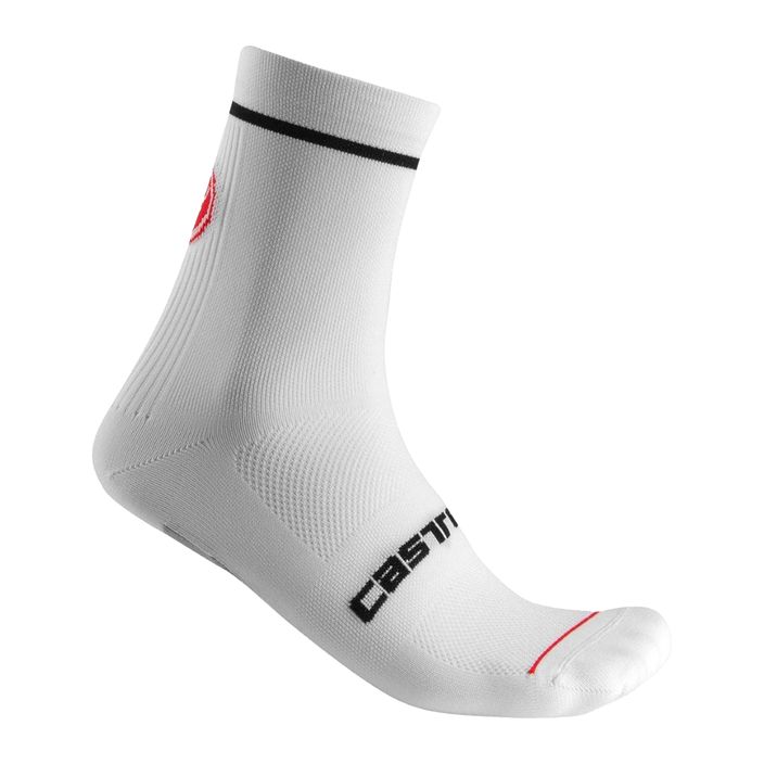 Men's Castelli Entrata 13 cycling socks white 2