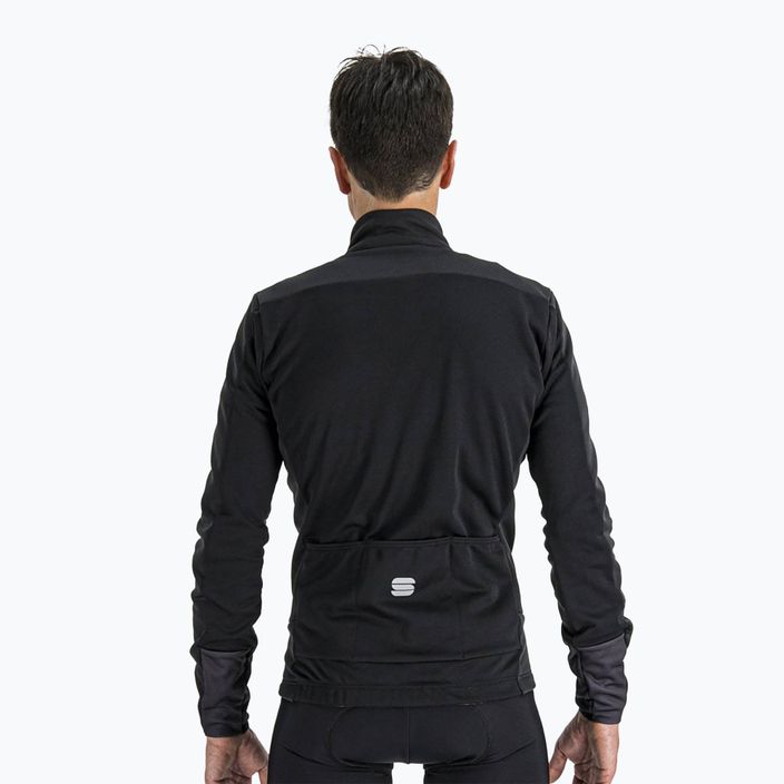 Men's Sportful Tempo cycling jacket black 1120512.002 7