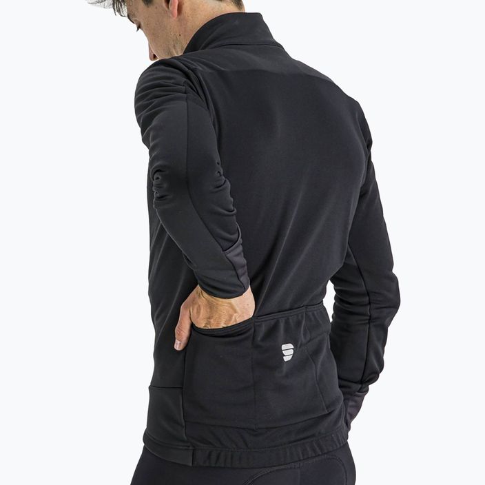 Men's Sportful Tempo cycling jacket black 1120512.002 10