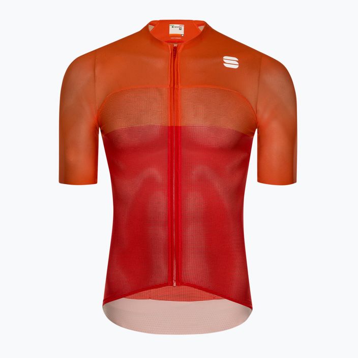Men's Sportful Light Pro cycling jersey orange 1122004.140 3