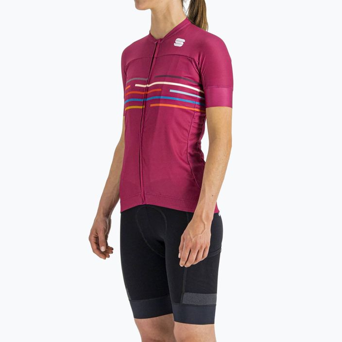 Sportful Vélodrome women's cycling jersey pink 1121032.543 3