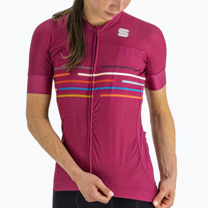 Sportful Vélodrome women's cycling jersey pink 1121032.543 5
