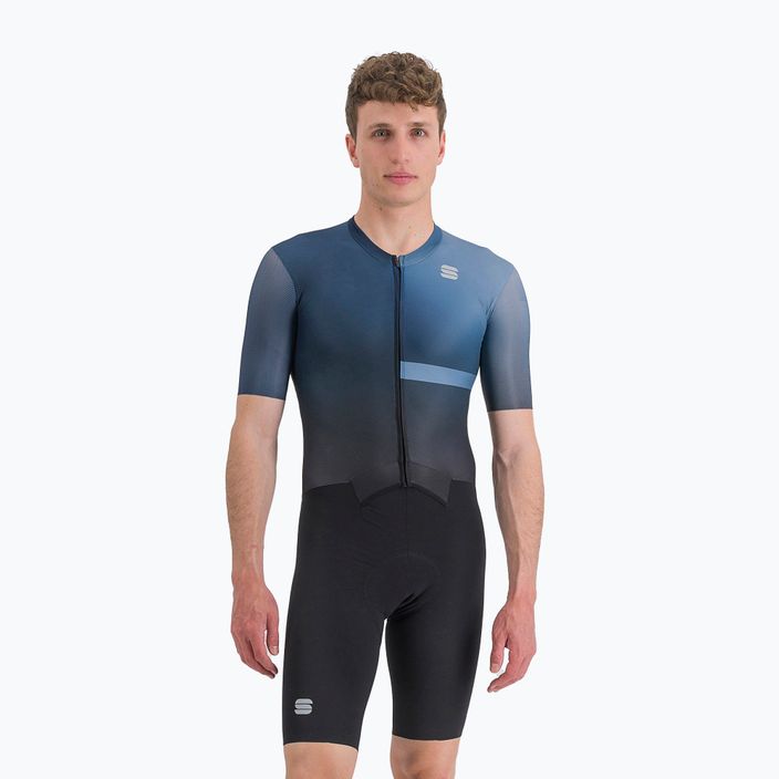 Men's cycling suit Sportful Bomber black-blue 1122028.002