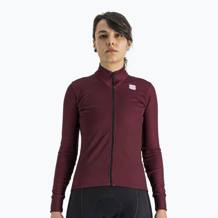 Women's cycling jersey Sportful Kelly Thermal Jersey red 1120530.605