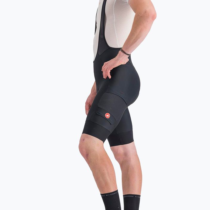 Men's Castelli Unlimited Cargo bike shorts black 4