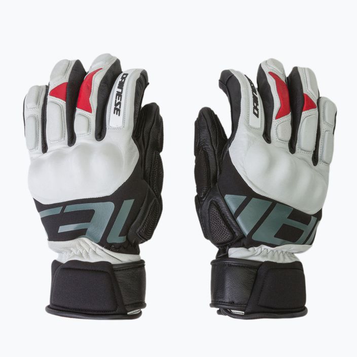 Men's ski gloves Dainese Hp lily white/stretch limo 3