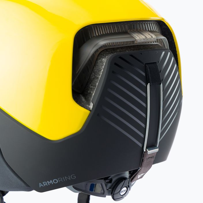 Ski helmet Dainese Nucleo vibrant yellow/stretch limo 6
