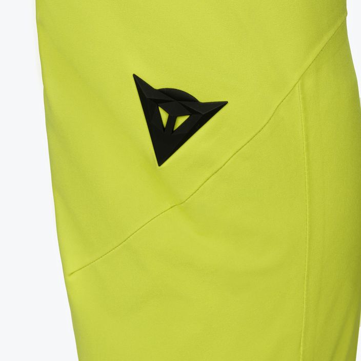 Men's ski trousers Dainese Hp Ridge lemon yellow 3