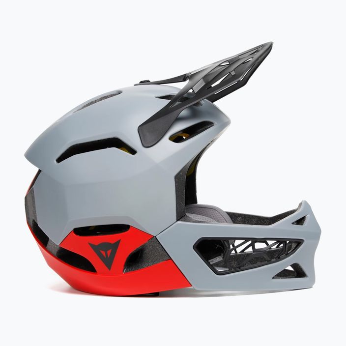 Dainese Linea 01 MIPS bike helmet nardo gray/red 3