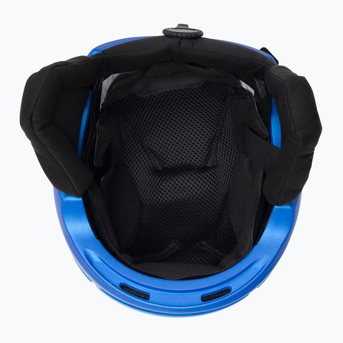 Children's ski helmets Dainese Scarabeo Elemento metallic blue 5