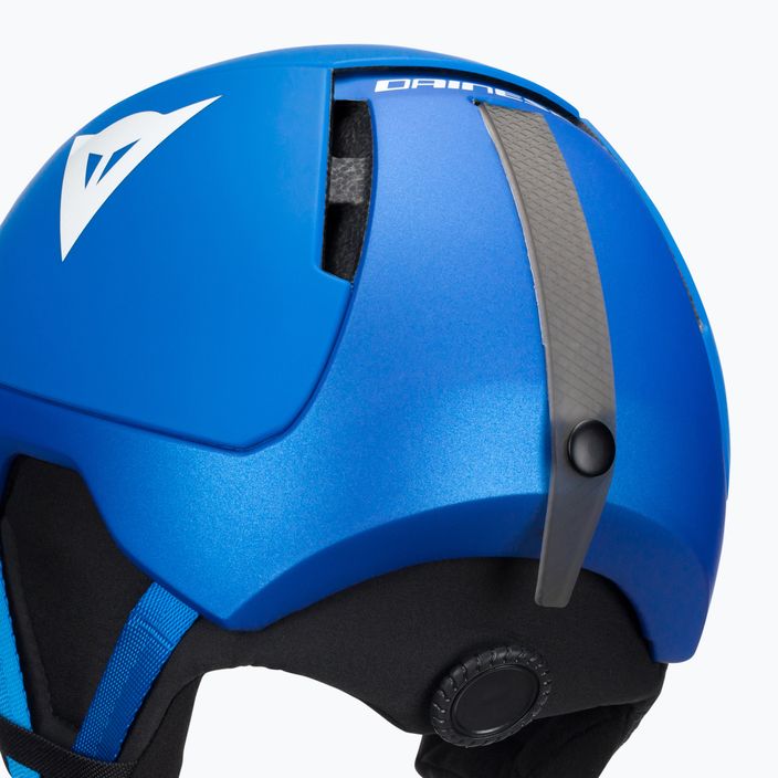 Children's ski helmets Dainese Scarabeo Elemento metallic blue 7