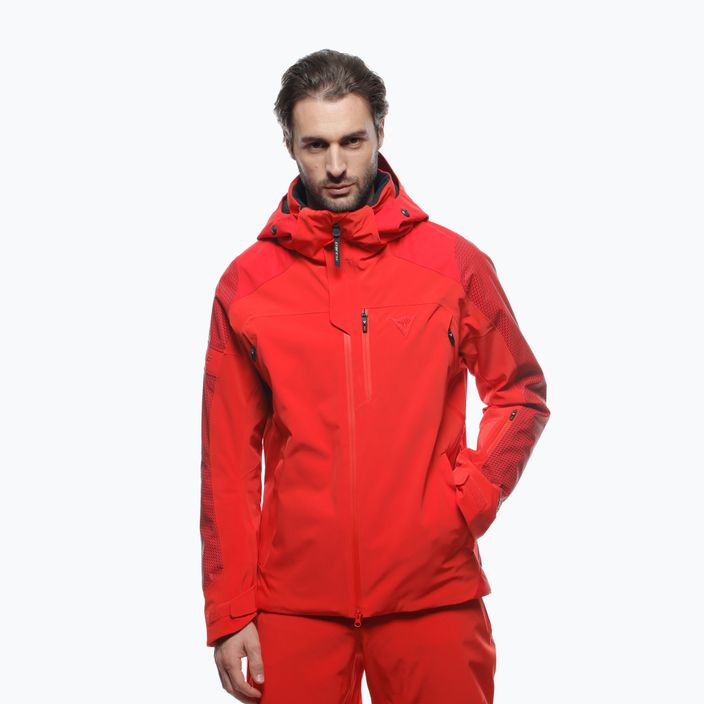 Men's Dainese Dermizax Ev Core Ready high/risk/red ski jacket