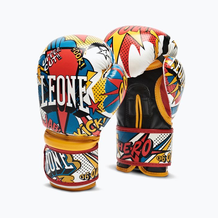 LEONE 1947 Hero coloured children's boxing gloves GN400J 9