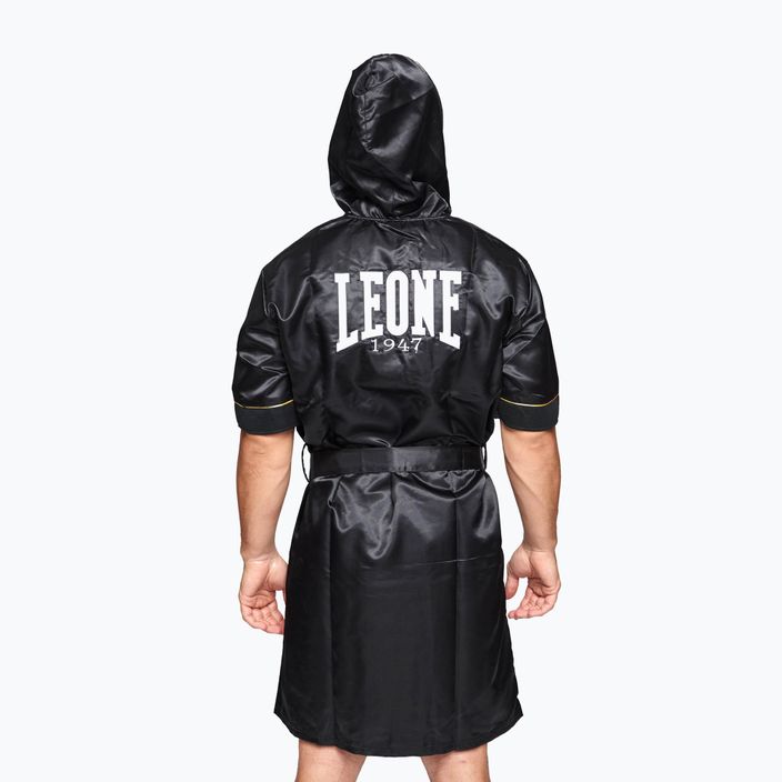 LEONE boxer dressing gown 1947 premium black 5