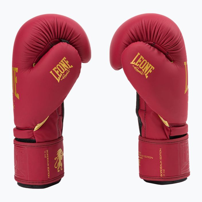 LEONE 1947 Bordeaux boxing gloves GN059X 4