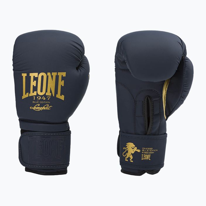 Boxing gloves LEONE 1947 Blue navy blue GN059B 3