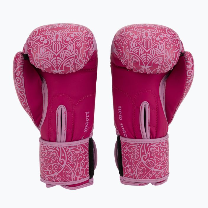 LEONE 1947 Maori pink boxing gloves GN070 2