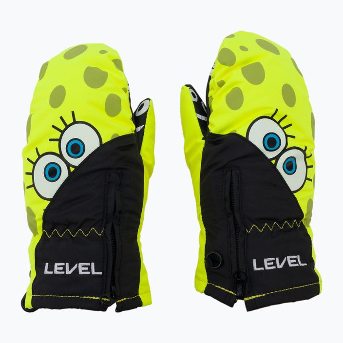 Level Lucky Mitt children's ski glove yellow 4146JM.07 3