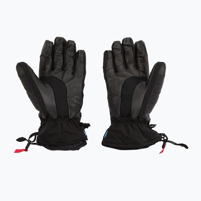 Men's snowboard gloves Level Ranger Leather black 2091 2