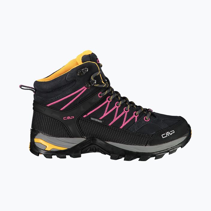 CMP women's trekking boots Rigel Mid Wp anthracite/bouganville 8