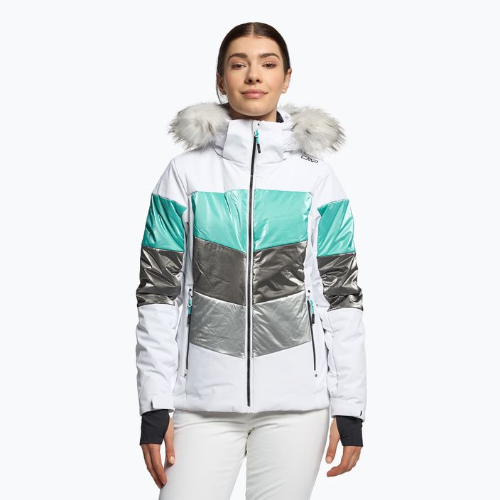 CMP women's ski jacket white 30W0626/A001