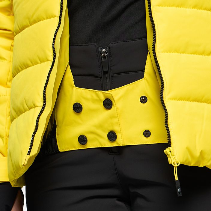 Women's ski jacket CMP yellow 30W0686/R411 11