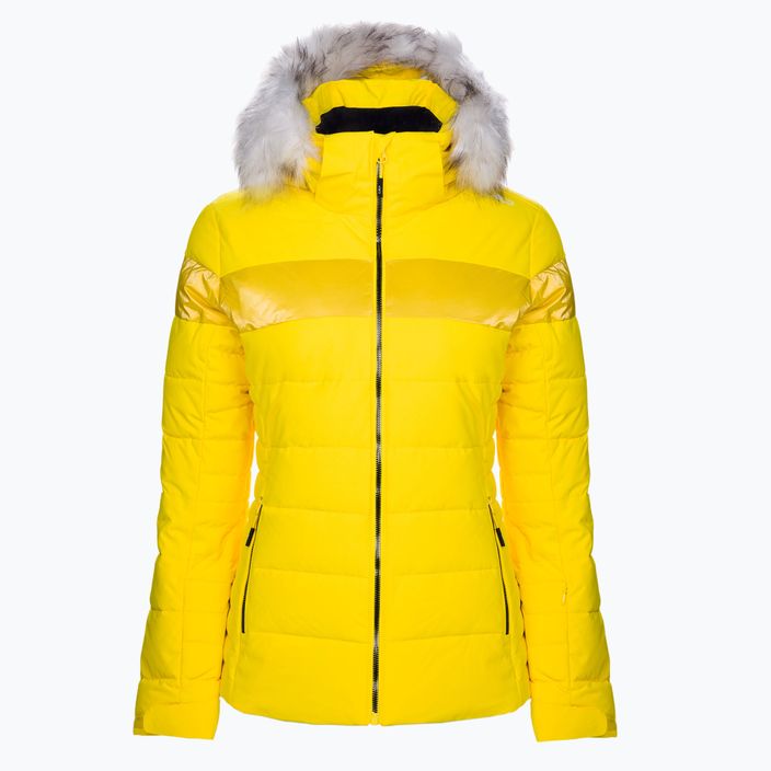Women's ski jacket CMP yellow 30W0686/R411 12