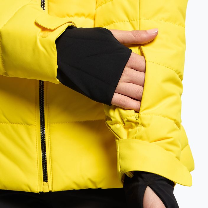 Women's ski jacket CMP yellow 30W0686/R411 8