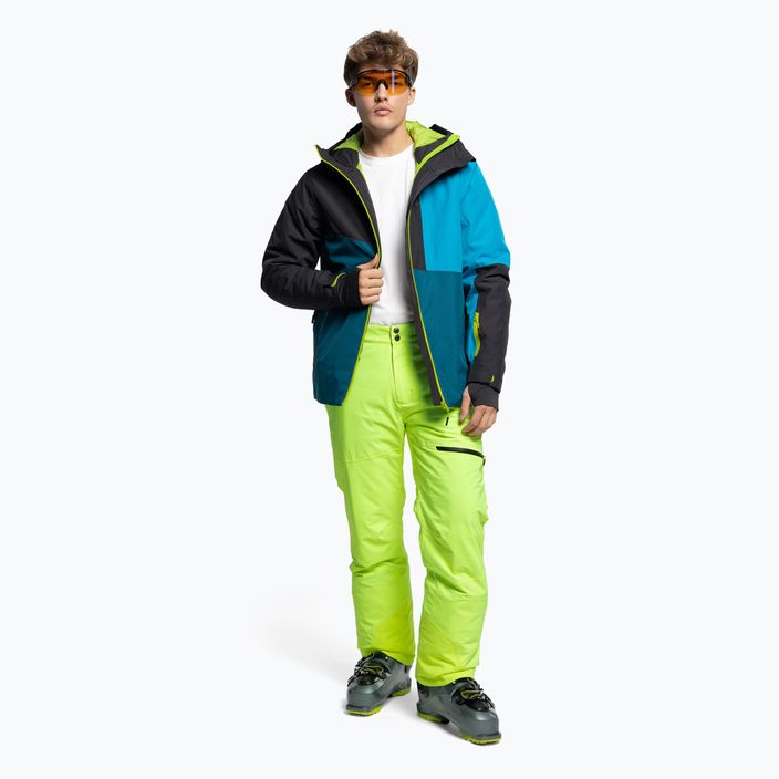 CMP men's ski trousers green 39W1537/R626 2