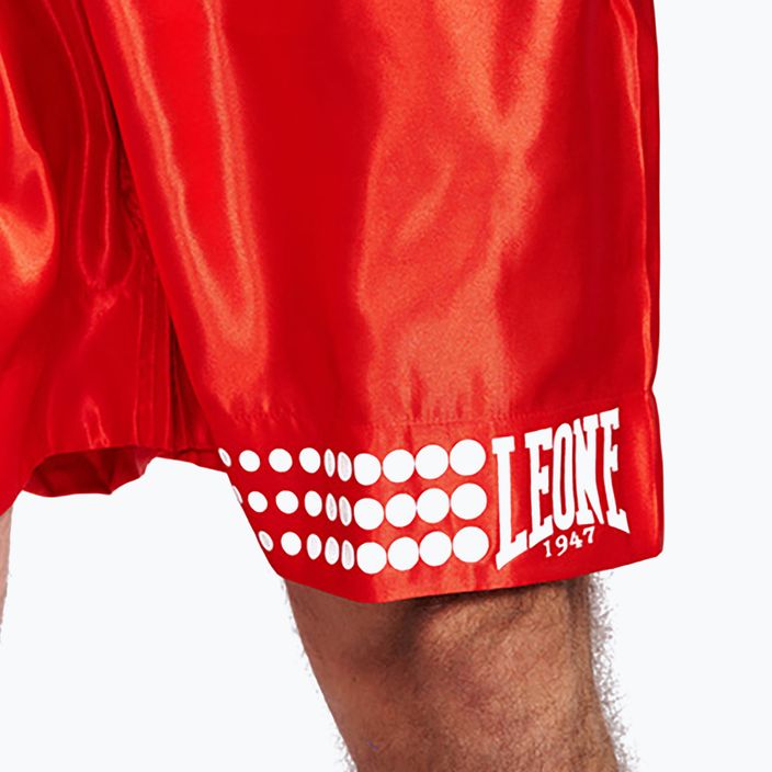 LEONE 1947 Boxing shorts red 5