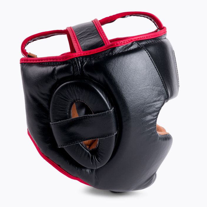 LEONE boxing helmet 1947 Full Cover black CS426 2