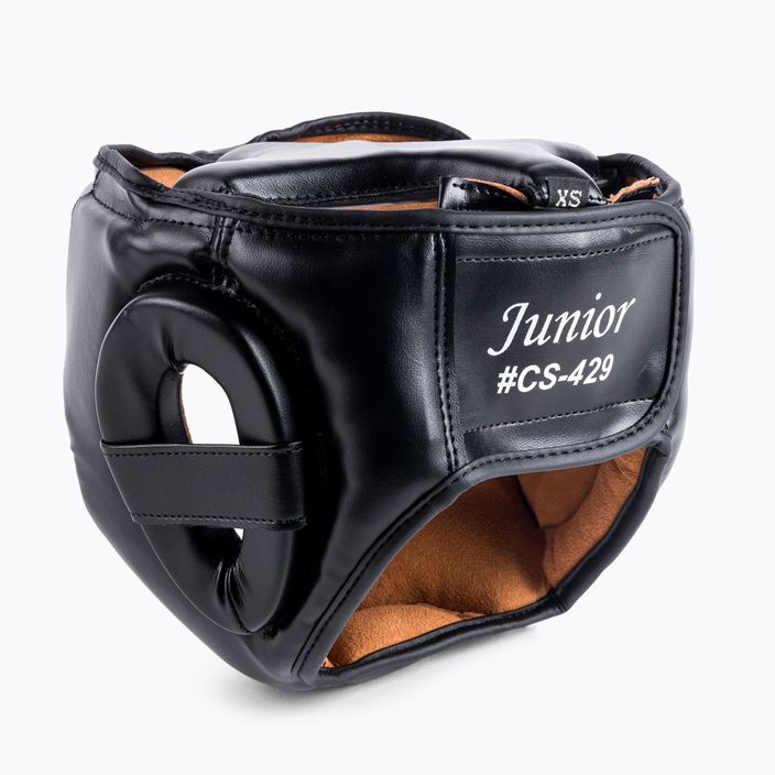LEONE 1947 Junior boxing helmet black CS429 3