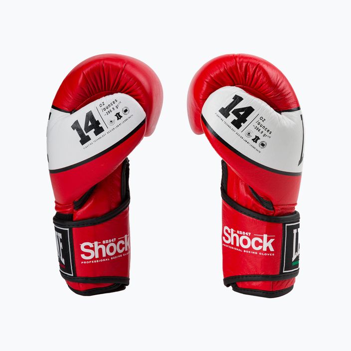 LEONE 1947 Shock red boxing gloves GN047 4
