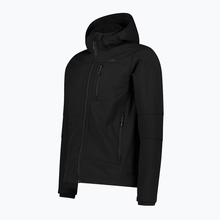 Men's CMP softshell jacket black 3A01787N/U901 3