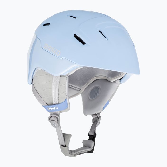 Briko Crystal X women's ski helmet matt blue/white