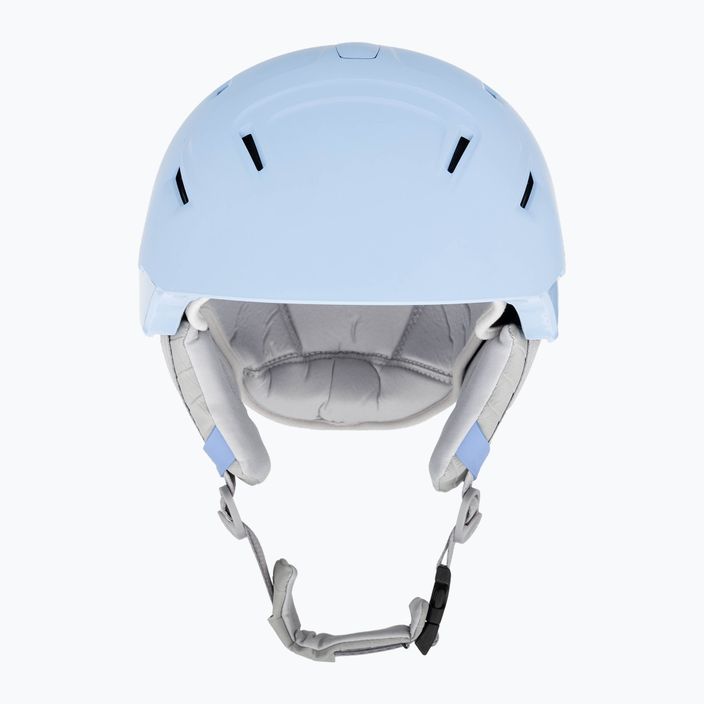 Briko Crystal X women's ski helmet matt blue/white 3