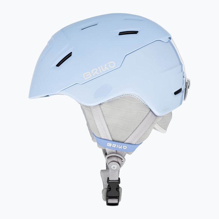 Briko Crystal X women's ski helmet matt blue/white 5