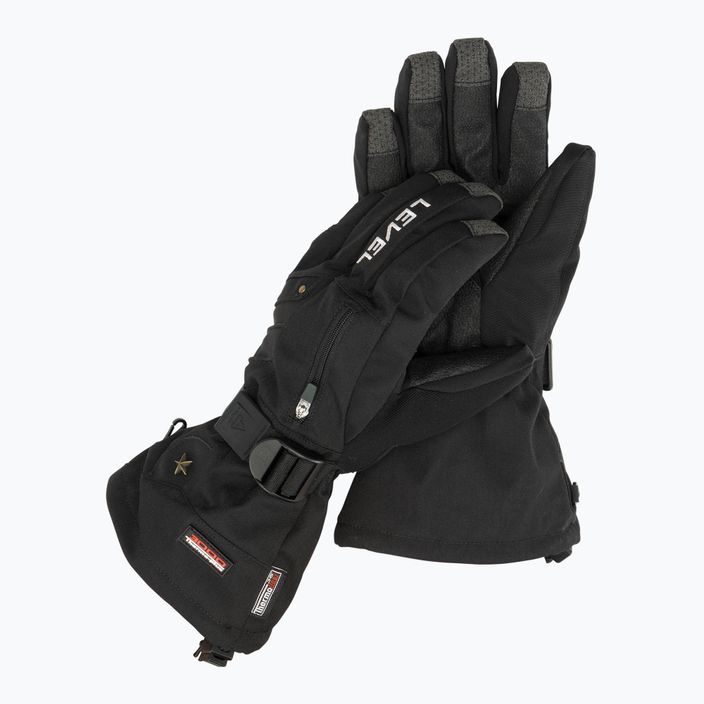 Men's ski gloves Level Star black