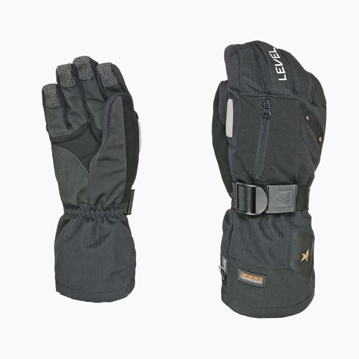 Men's ski gloves Level Star black 6